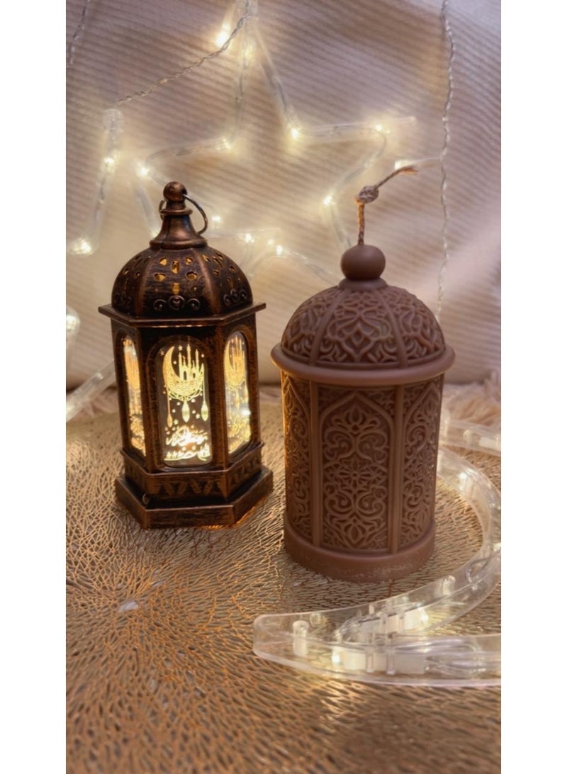Serenity Candles شمعة رمضان سيرينيتي فانوس العود البنية – فتيل واحد (٢٠٠ جم) - Image 3